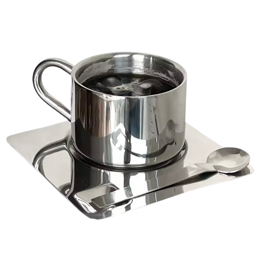 Silver Ritual Espresso Set — 175 ml