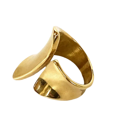 Fold — Gold Ring