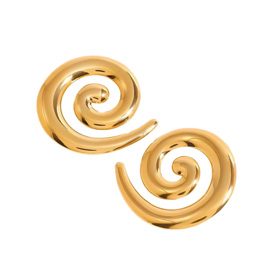 Circe — Spiral Earrings