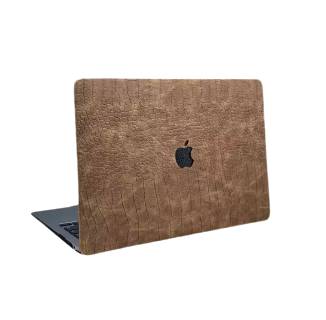 Antique Croc MacBook Case — Vegan Leather