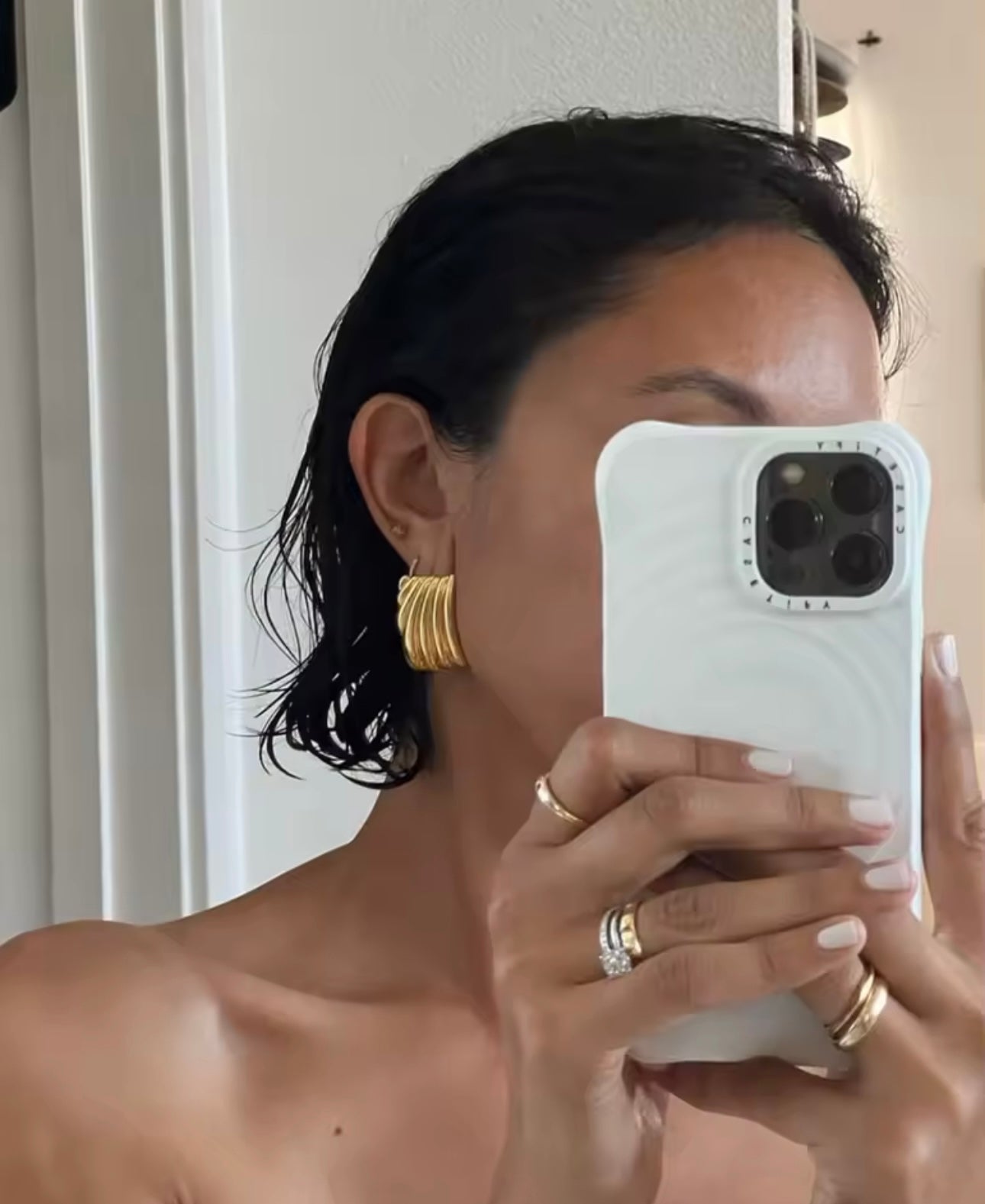 Nereid Fold — Earrings