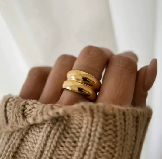 Achelous Band — Gold Ring