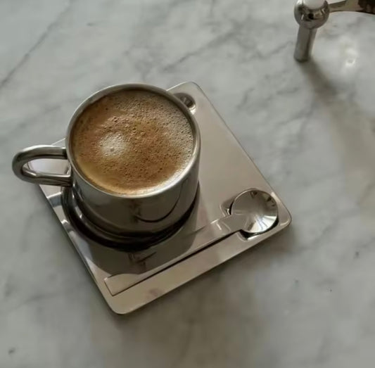 Silver Ritual Espresso Set — 175 ml