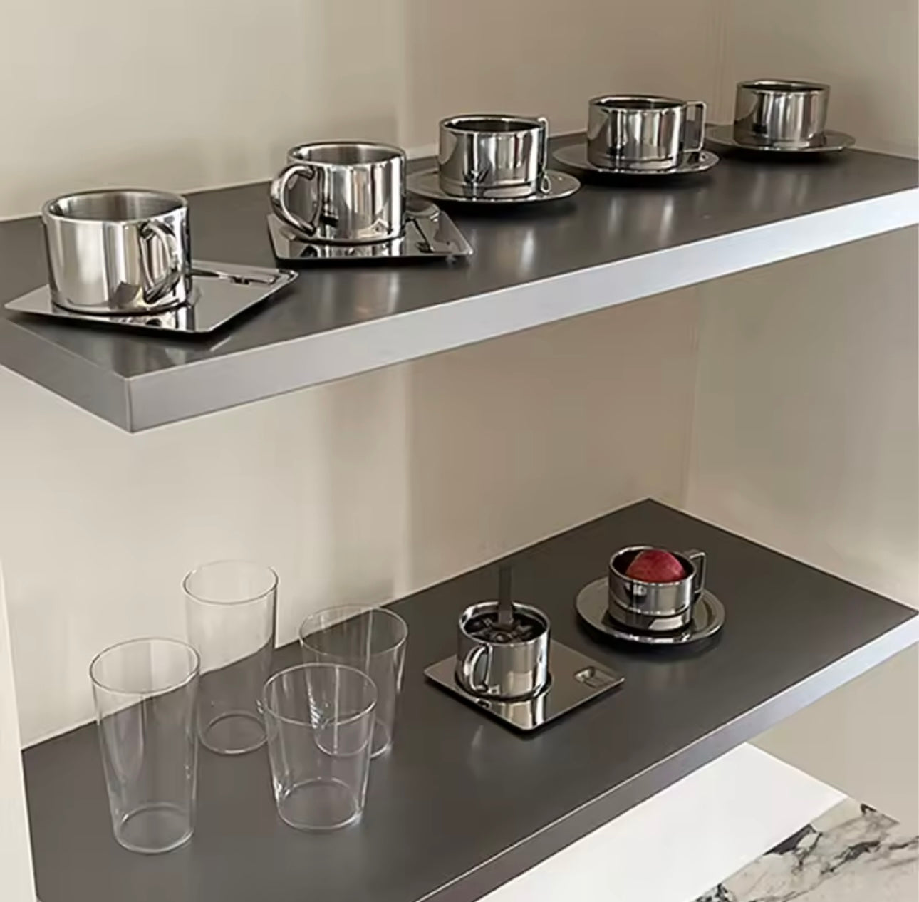 Silver Ritual Espresso Set — 175 ml