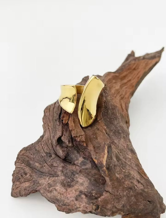 Fold — Gold Ring