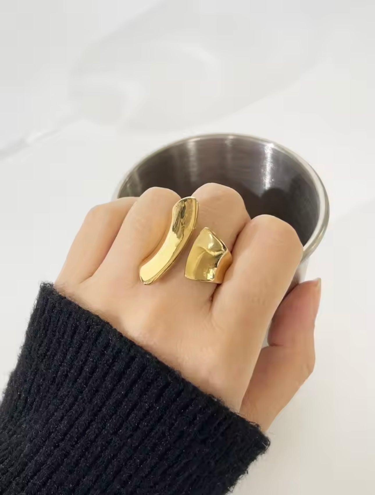 Fold — Gold Ring