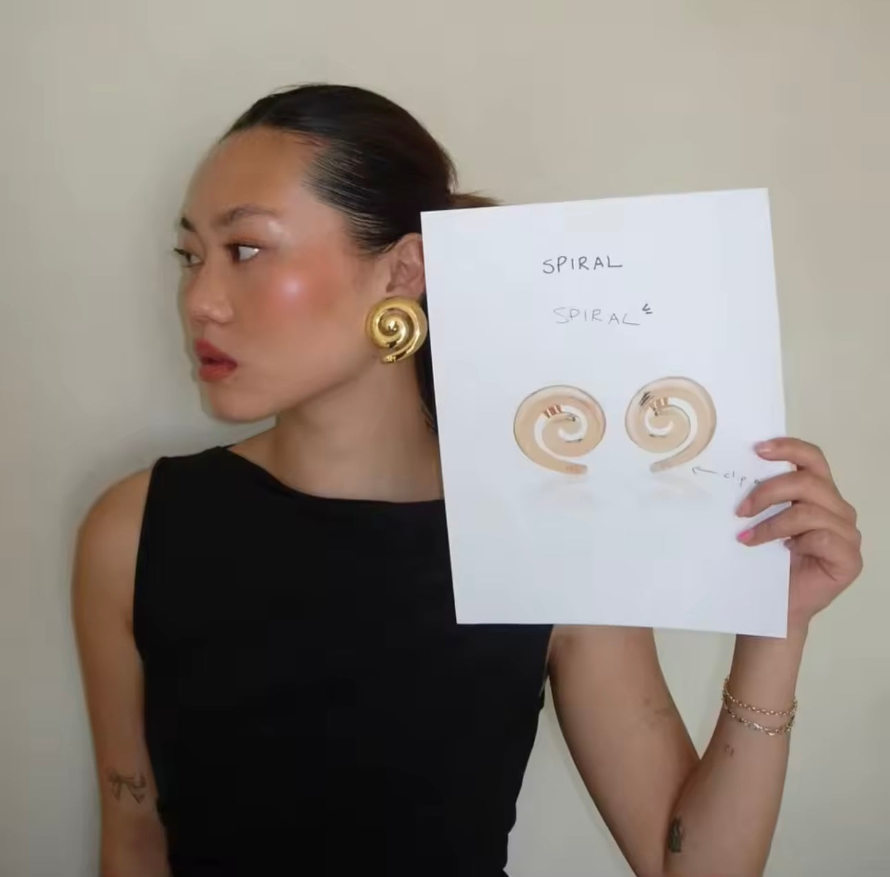 Circe — Spiral Earrings