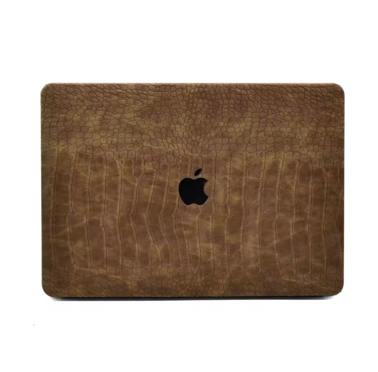 Antique Croc MacBook Case — Vegan Leather