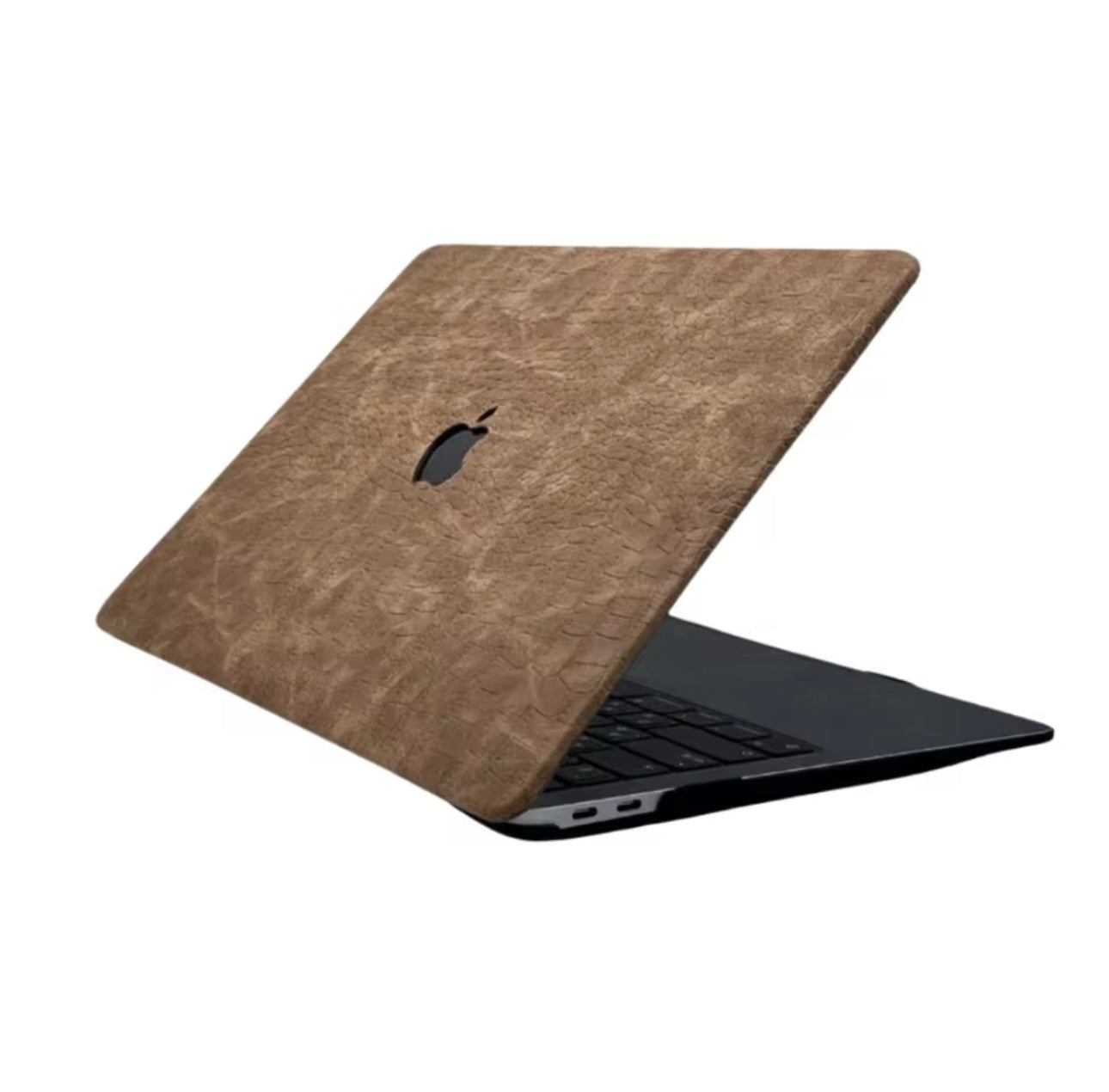 Antique Croc MacBook Case — Vegan Leather